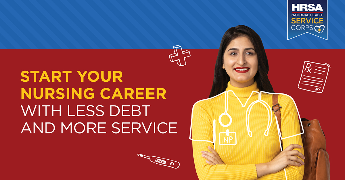 Are you in your last year of NP or CNM school? 🩺  

After graduation, you can gain more skills while reducing your student debt by up to $120,000. Apply to our Students to Service Loan Repayment Program: ow.ly/LSMc50WN6Nj #NursingStudents