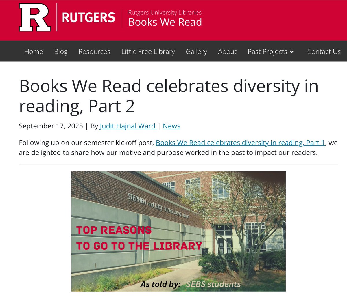 Books We Read @ Chang tweet media