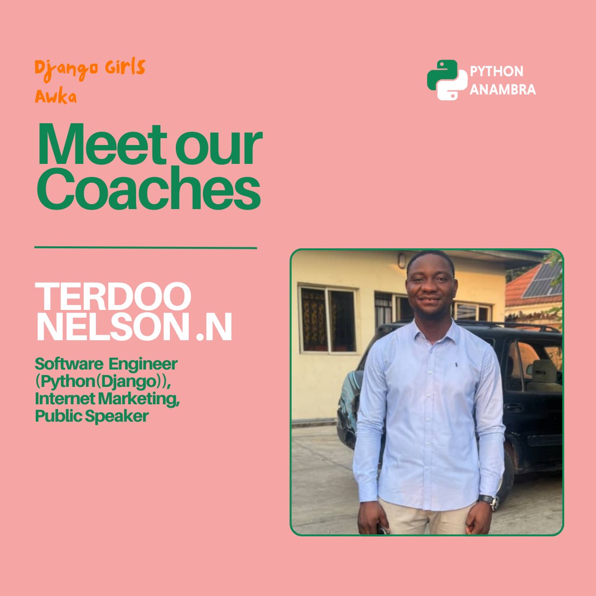 pythonanambra's tweet image. Huge appreciation to @changeweneedfdn
for being an incredible volunteer coach at the Django Girls Awka event on September 20th!
Your guidance is inspiring the next generation of tech stars.
#DjangoGirlsAwka