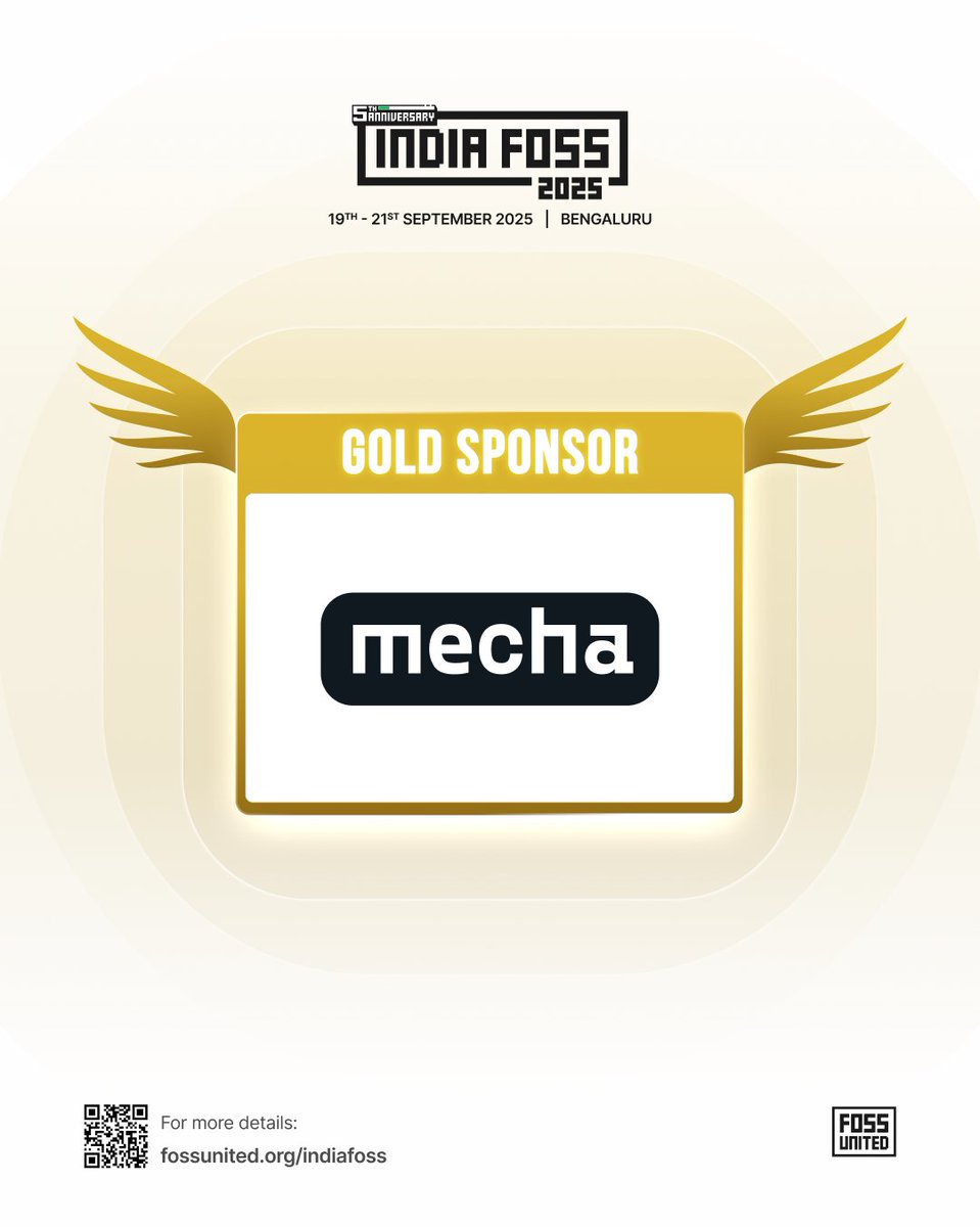 IndiaFOSS 2025 tweet media