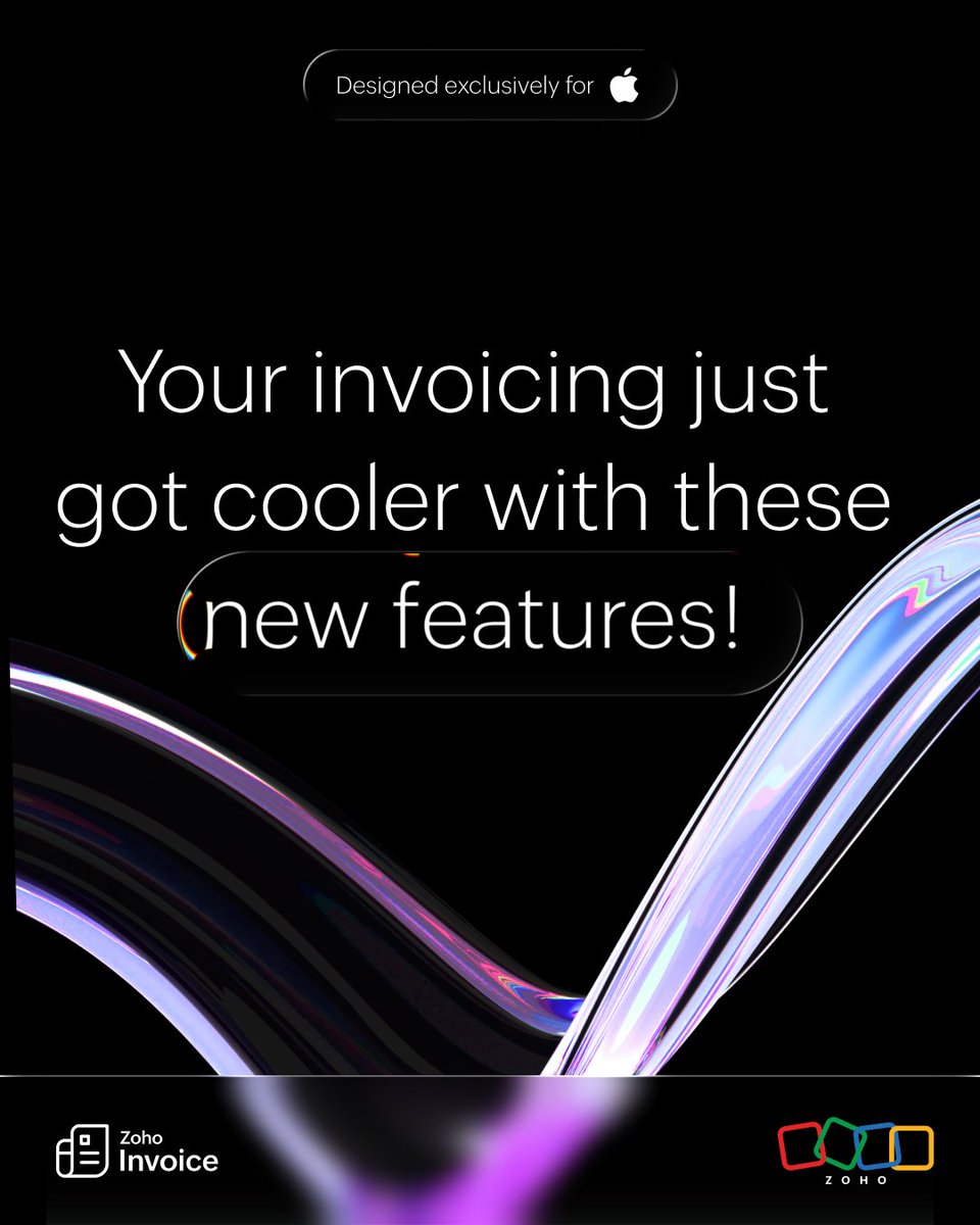 Zoho Invoice tweet media