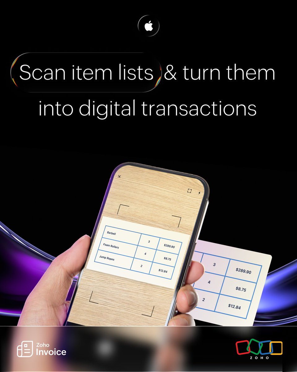 Zoho Invoice tweet media