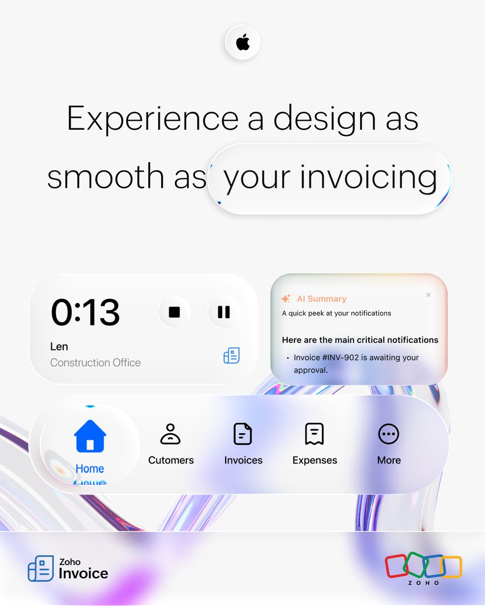 Zoho Invoice tweet media
