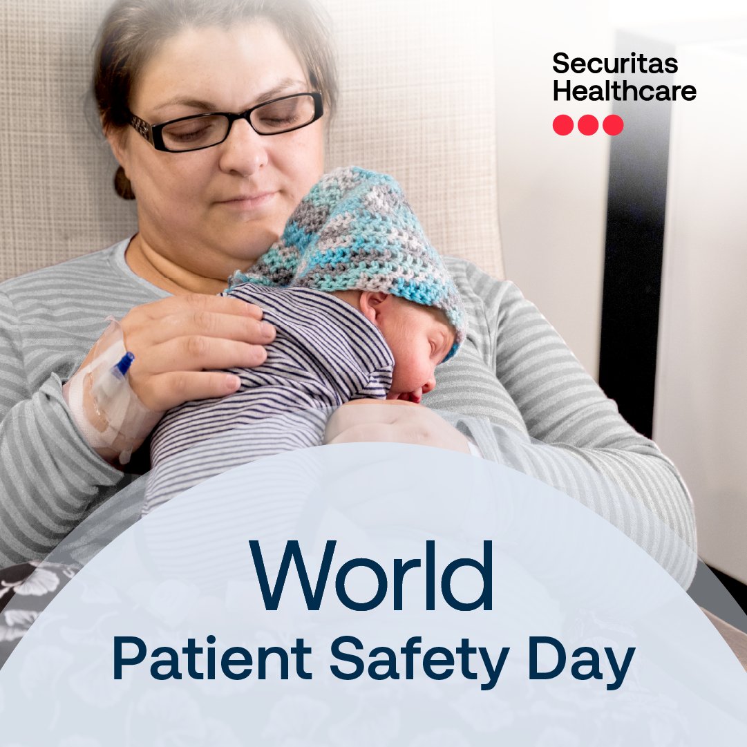 securitashealth's tweet image. Patient safety from the start.  ​

On #WorldPatientSafetyDay, we join the call to protect the youngest patients—starting at birth.  ​

Our Hugs #InfantProtection solution helps prevent abductions and mismatches, giving families and care teams peace of mind from day one.