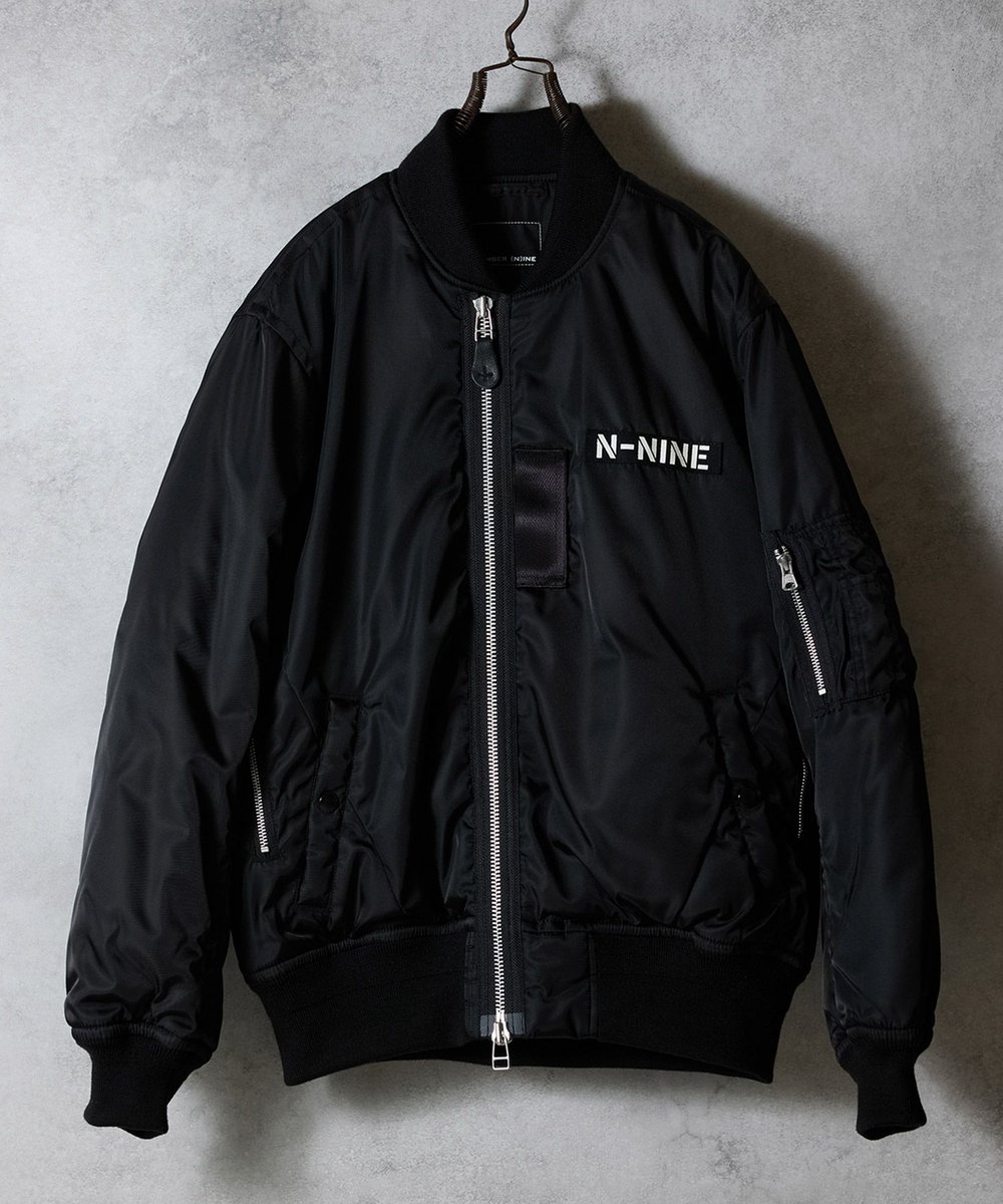 ナンバーナイン 06AW ベスト付きMA-1 NUMBER (N)INE 【値下げ】NUMBER 06AW NOIR期 ライダース