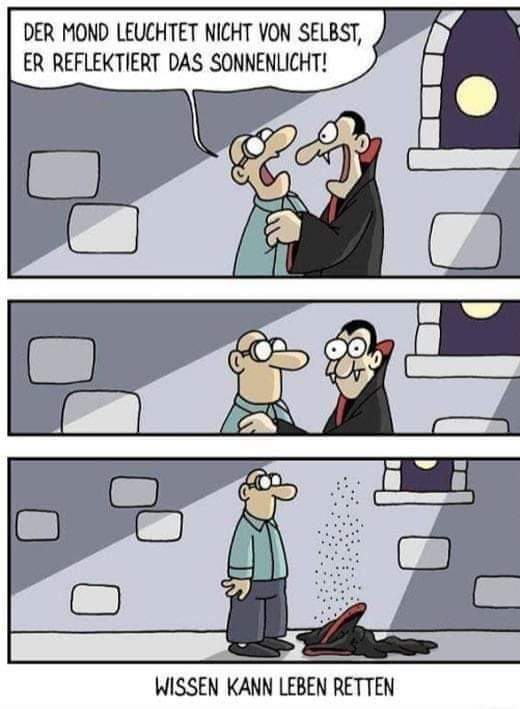 Wenn das mit den Klimahysterikern nur auch so einfach wäre...😅