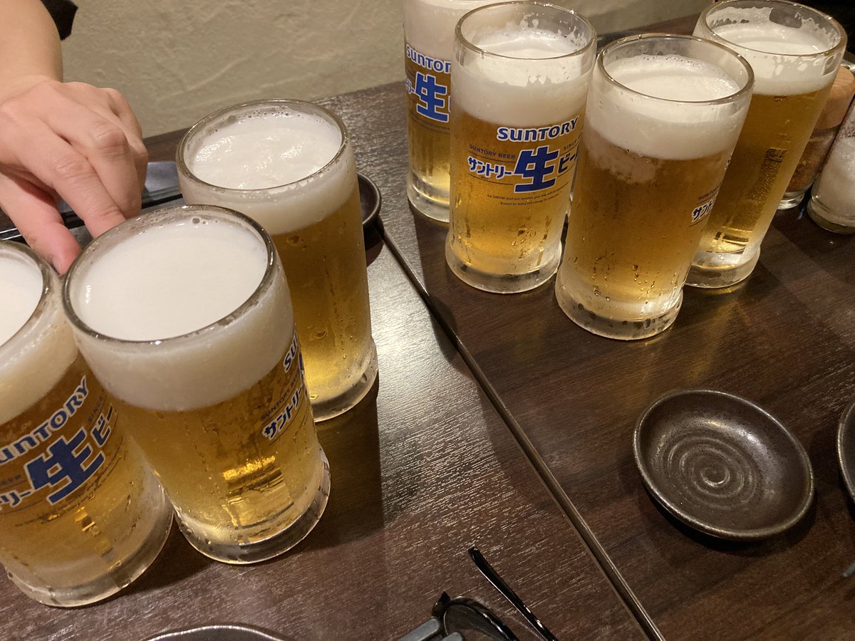 とりあえずビール