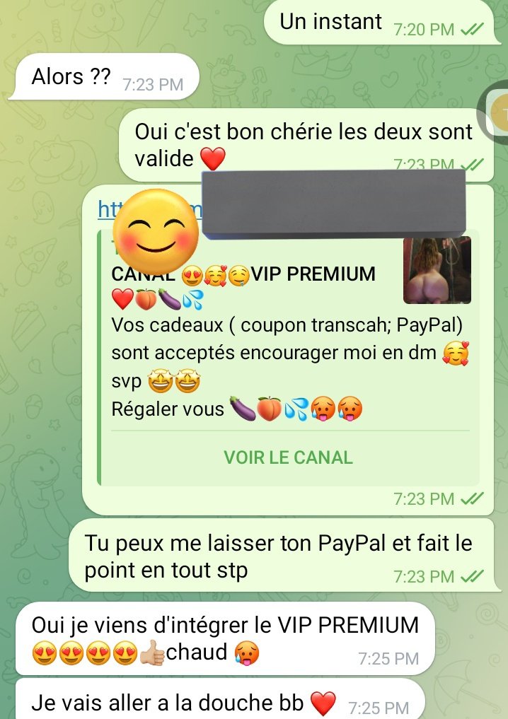 Réserve ton plan cul en toute discrétion et obtient un pack vip ☺️de nudes et vidéos hot à vie histoire de t'occuper en attendant le réel t.me/aliciaquinnnn🍆🍑 DM si tu veux du contenu propre, chaud, et 100% vrai❤️