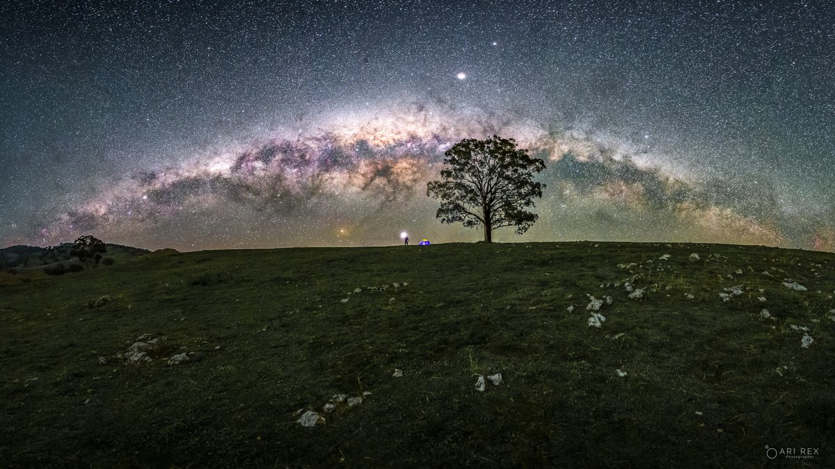 Capturing the Milky Way arch with a lone figure gives both scale and a sense of wonder. It’s a challenge, but one worth mastering. A couple of spots remain for my advanced Milky Way workshops on Mon 22 &amp; Sat 27 Sept—join me to perfect your technique.
More arirex.com.au/milkyway