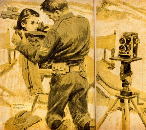 LRonLacy's tweet photo. In #SEPTEMBER 1964
‘He recognized the expression on Connie’s face. The army called it combat fatigue.’
👇🧵
Illustration by Joe Bowler (1928-2016) for ➡️
#illustration #illustrationart #illustrationartists #JoeBowler #fashionmodel #fashionphotography https://t.co/dwrsEa9wdf
