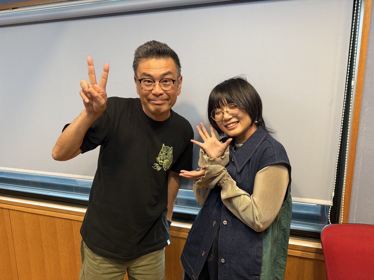 ひろと 2025/09/17 初FM802出演でしたー！ 中島ヒロトさん、ありがとうご