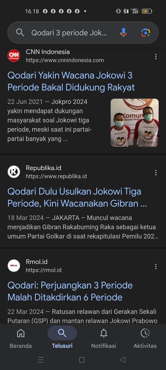 baca_insights's tweet photo. @BosPurwa Jauh dari yang diharapkan...

Qodari orang paling kenceng perjuangkan 3 periode Jokowi‼️ https://t.co/haKwzS5MkW