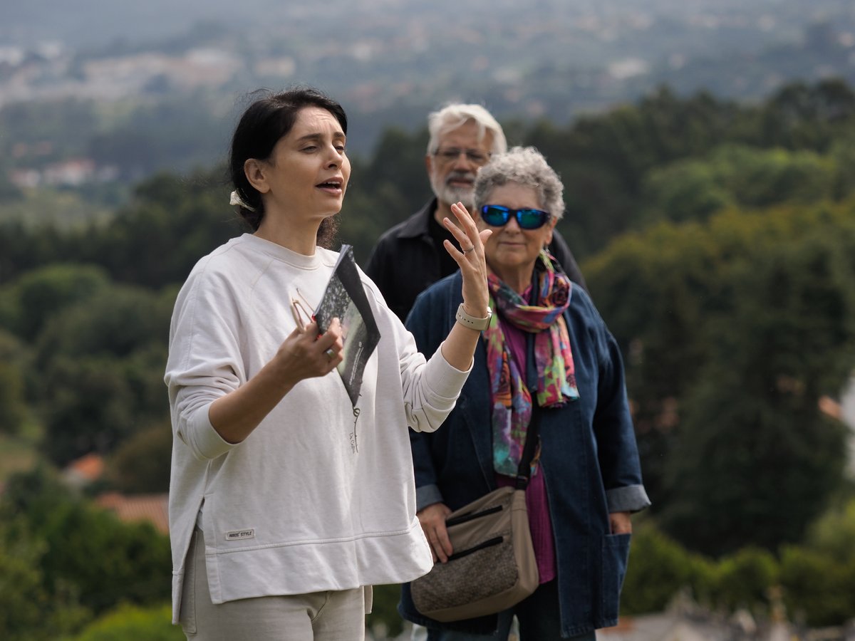 🌳 O pasado sábado 13 mergullámonos no Souto das esculturas Galán-Nistal (Meirás), descubrindo a obra de Pepe Galán e a arquitectura de Alfonso Fernández, acompañados pola música de 🎺 Wilson Ortega.

#EntreLiñas #ArteGalega #Cultura