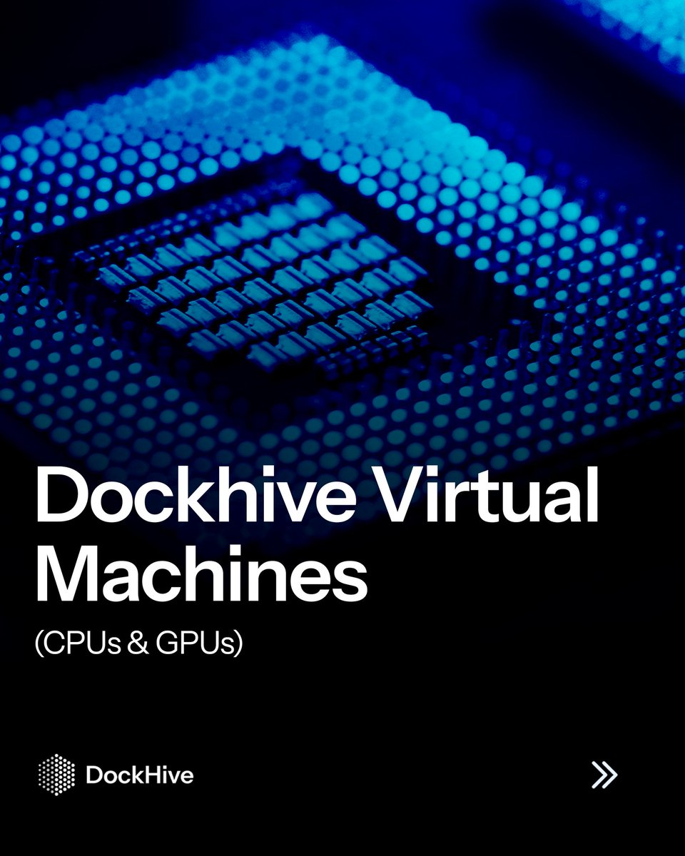 dockhive's tweet image. Dockhive isn’t just vision, it’s services you can use.
From app hosting to GPU compute, Dockhive offers a modular decentralized cloud stack for the builders of tomorrow.
Build the future on Dockhive.
#Dockhive #Web3Infrastructure