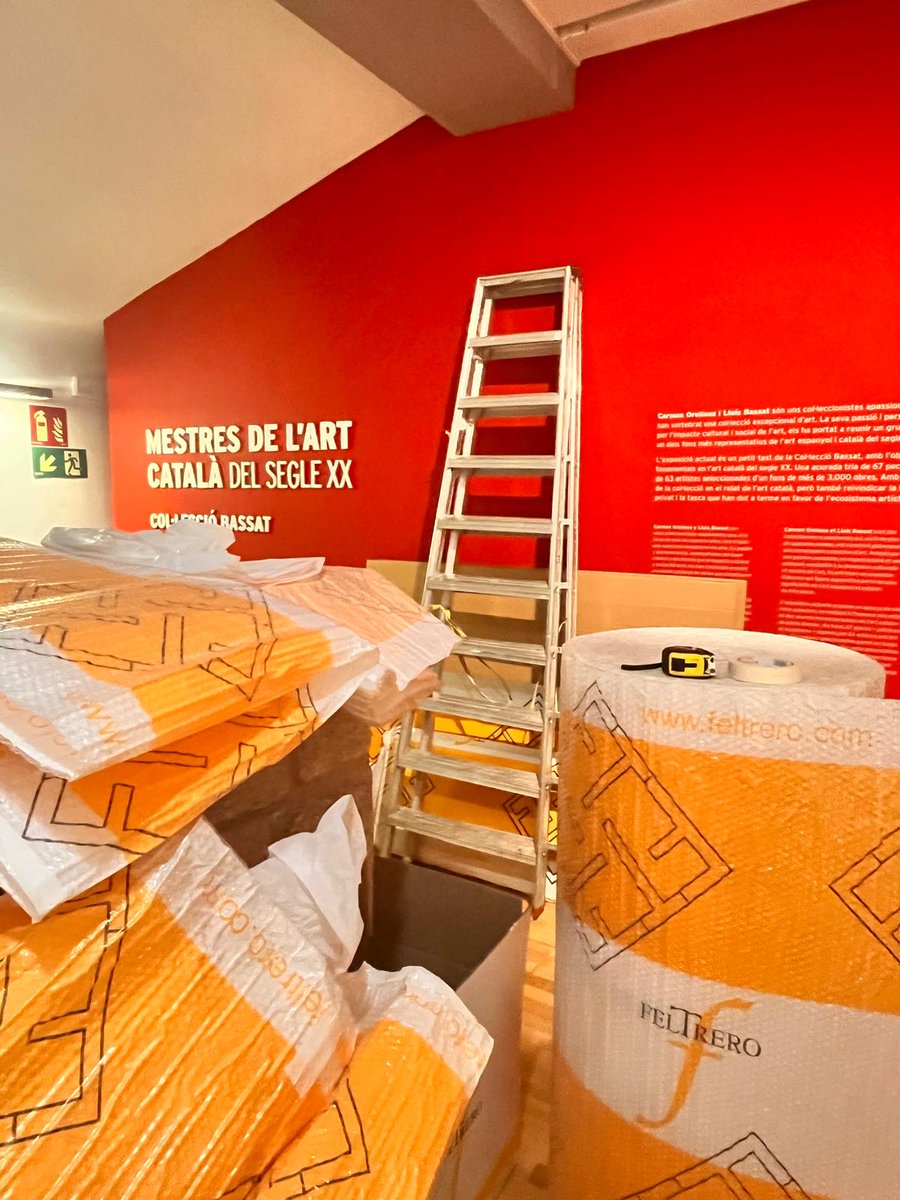 Emocions barrejades aquests dies al Museu: mentre la meitat de l'equip del Museu prepara la jornada #ArtAcció, l’altra meitat està pendent del desmuntatge de l’exposició "Mestres de l’Art Català del s. XX. Col·lecció Bassat"

La trobarem a faltar!

<a href="/fundaciobassat/">Fundació Carmen & Lluís Bassat</a>