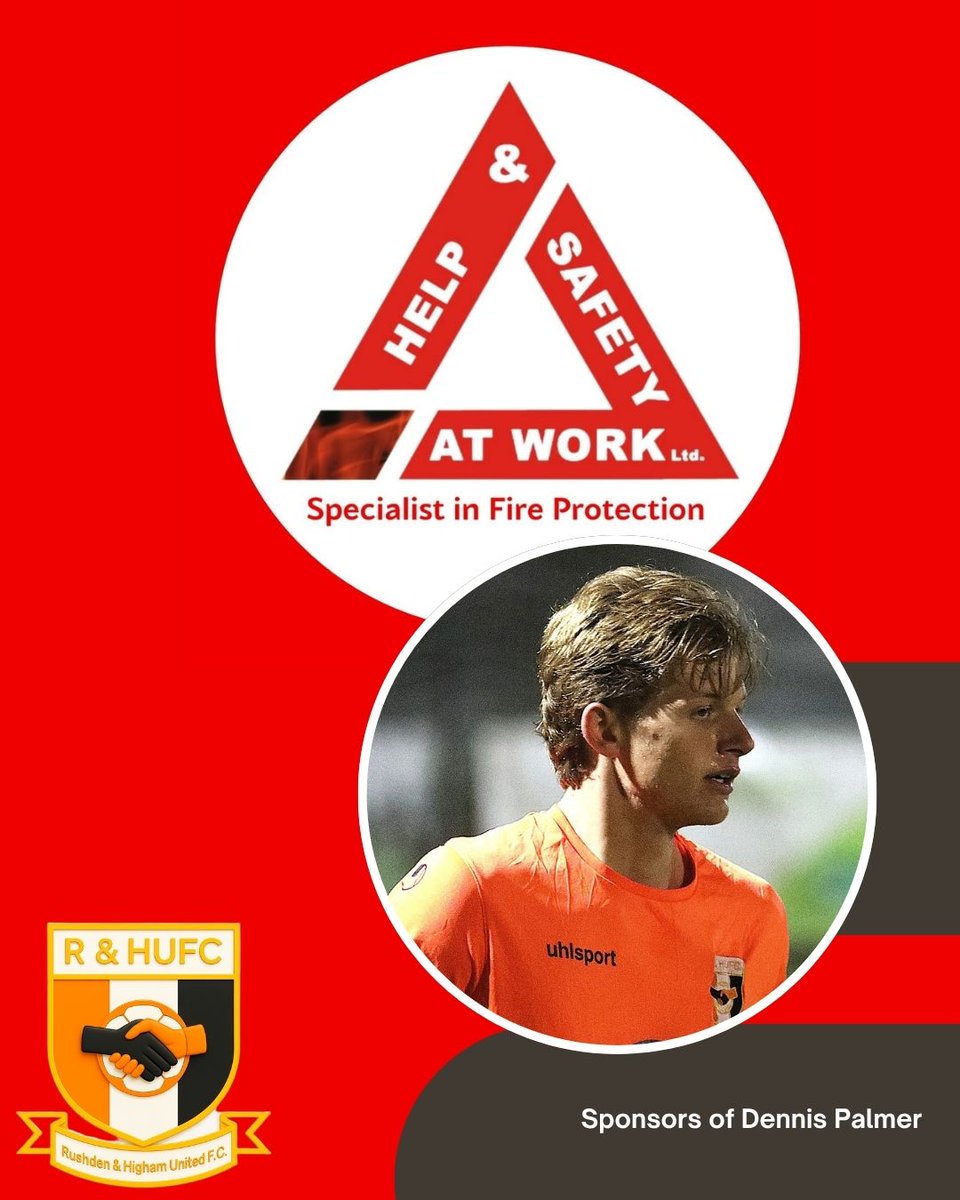 RandHUFC's tweet photo. Yesterday's Lankies Man of the Match is awarded to everybody's favourite football freestyling full back Dennis Palmer!

Many thanks to Help &amp; Safety at Work for sponsoring Dennis for the 2025/26 season. https://t.co/I3lXCVKvzl