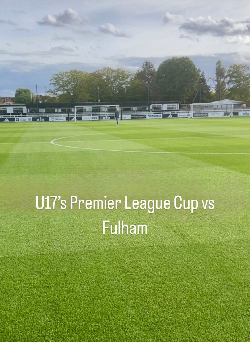 Harry Rouse U16GK Watford with the U17’s Premier League Cup vs Fulham