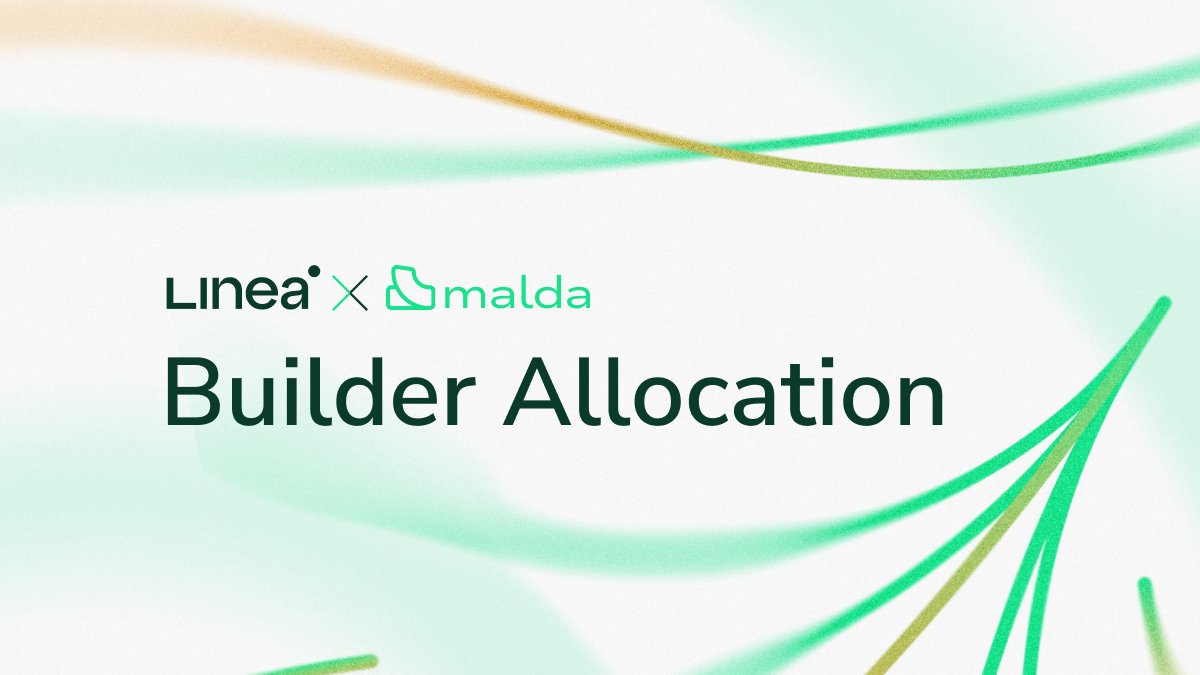 malda_xyz's tweet photo. We’re excited to announce that the @LineaBuild x Malda Builder Allocation is powering key community initiatives:

- Voluntary Recovery Fund: Fully funded
- MLP &amp; MLP-L holders: 2,500,000 $LINEA

Snapshot of MLP in 48hrs, make sure to claim. https://t.co/2S1a7aVp73
