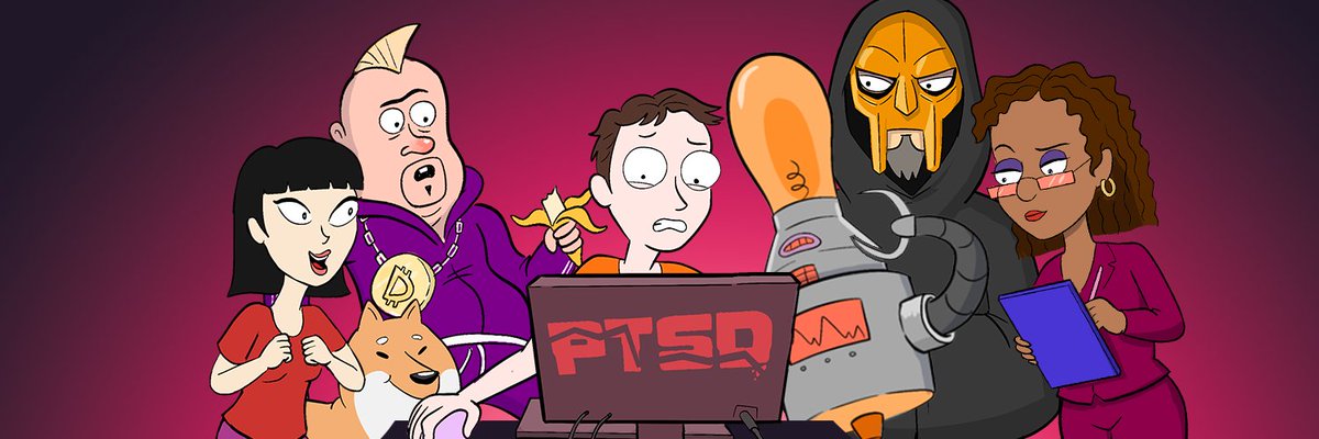 Johnseanjames's tweet image. @ptsdshow is coming 🍿
If you&apos;re hearing of this now you&apos;re still very early.Join the discord server to claim your OG roles.
@EzMoneyGems @ceedzinies
A Thread 🧵