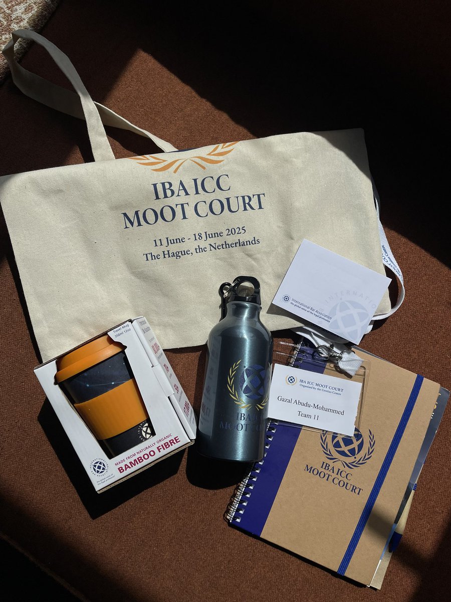 mohammedgazaal's tweet photo. Earlier this year, in June, I was part of a team that participated in the IBA ICC Moot Court Competition in the international city of peace and justice, The Hague, Netherlands, as representatives of Bola Ajibola College of Law, Crescent university, Abeokuta. https://t.co/rb9z6zC1wz