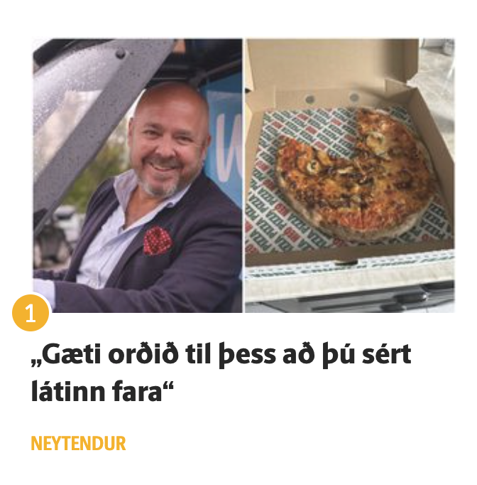 arnitorfa's tweet image. Ef þú borðar matinn sem þú ert að sendast með "gætirðu" verið rekinn.