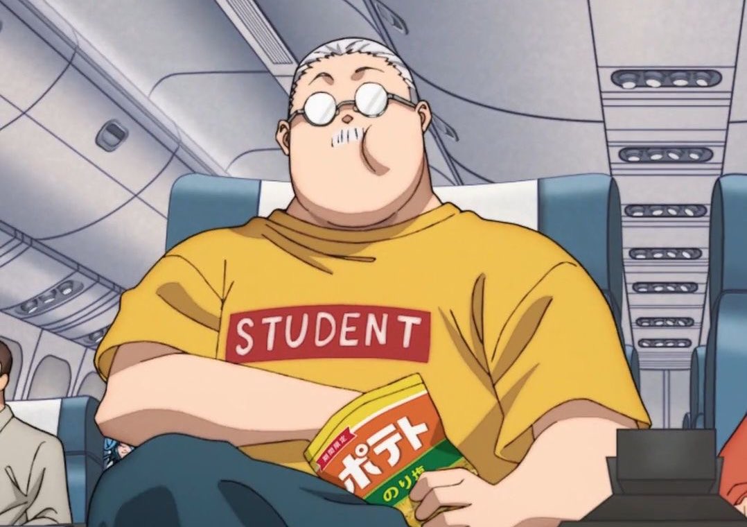 อมกกก ชั้นพึ่งสังเกต เสื้อที่คุณซากะใส่ มันล้อทุกสถานการณ์เลยนี่หว่า 

พุงพลุ้ย = slim 
ลาออกจากวงการ =  retired 
ไปสอบเข้า jcc = student

โอ๊ย 55555555 เอ็นดูแฟชั่นคุณเค้าจัง 😹🤍