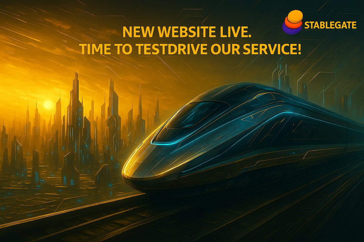 stablegatecom's tweet photo. Our New Website Is Live!
The brand-new #Stablegate page is now operational! 🔥👊
It's time to explore, test, and experience the next level of speed and reliability.⏩
What you can expect:
Ultra-fast transactions ⚡
Rock-solid security 🔒
A smooth, borderless experience 🌍
Start moving Internet money with us— at https://t.co/gZbsoStPzQ! 🔄
#Fintech #Crypto #Payments #OTC