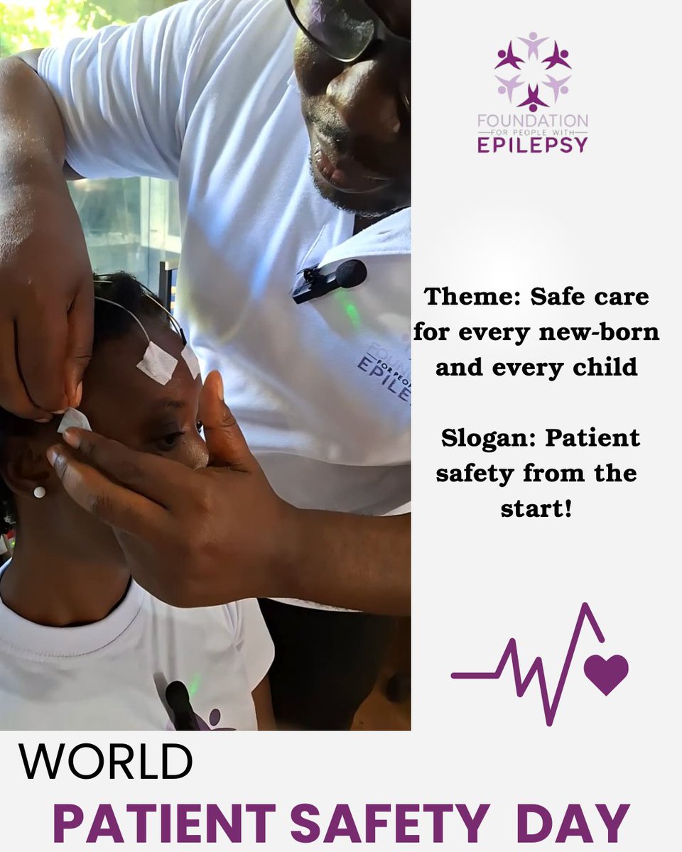 FPEKenya's tweet photo. On #WorldPatientSafetyDay, we honour safe, quality healthcare for all, because everyone deserves care they can trust.
For people with epilepsy, including children, this means safe, compassionate care.
@IlaeWeb  @IBESocialMedia 
#PatientSafety #EpilepsyAwareness #FPEKE #SafeCare https://t.co/99Qe2X4qKK