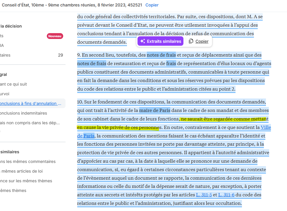 Pierre_B_y's tweet photo. Anne Hidalgo invoquait notamment le respect de sa VIE PRIVEE pour justifier de cacher au contribuable ses dépenses d'ARGENT PUBLIC. https://t.co/WROo5lQfhA
