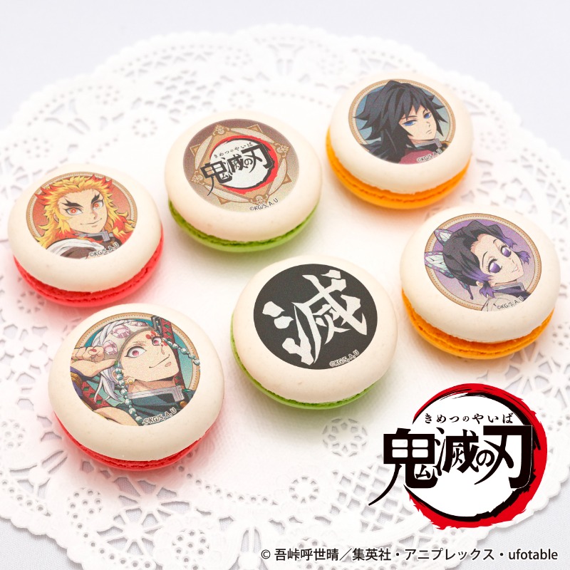 【希少】鬼滅の刃　プリロール　バレンタインケーキ　缶バッジ プリロール公式（キャラケーキ＆マカロン） on X: 