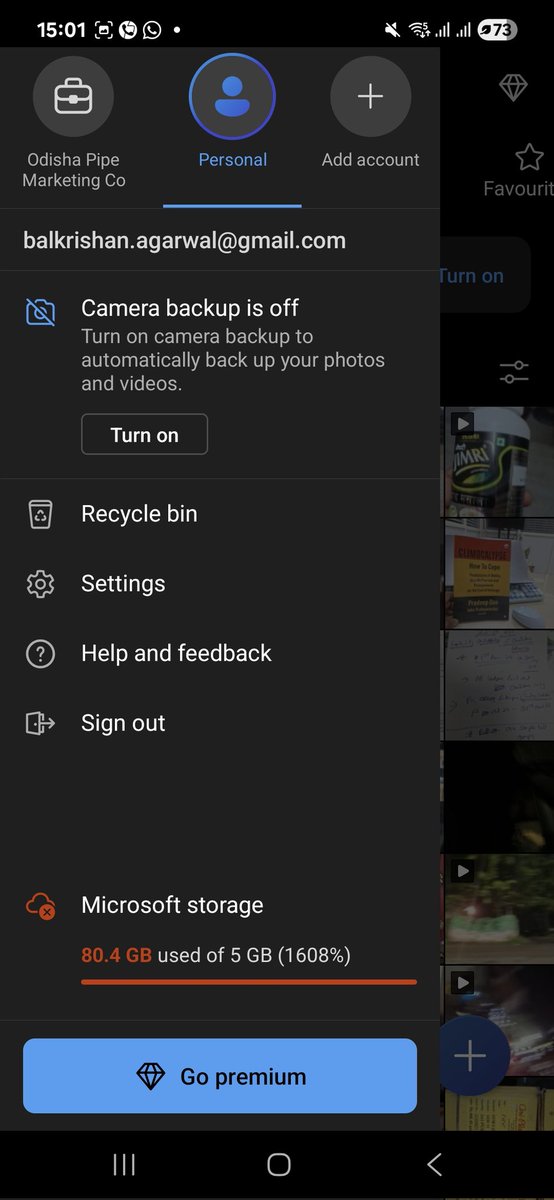 bka008's tweet photo. @onedrive - we have paid 149 for one drive subscription through Google play store but the Microsoft account still not updated request you to please look into the above and help.

@Office @Microsoft @Office365 @GooglePlay @GooglePlayBiz https://t.co/sLzf77ZwsJ