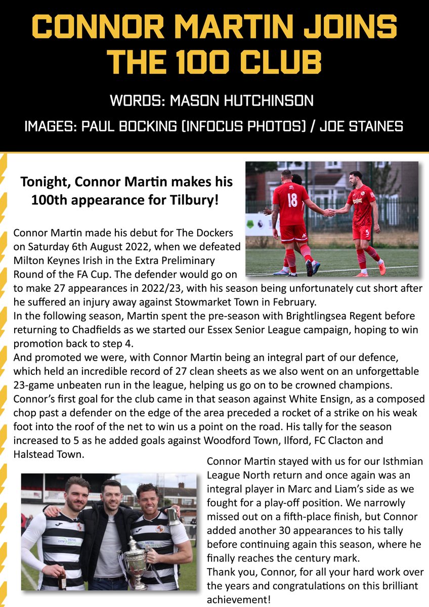 Tilbury FC tweet media