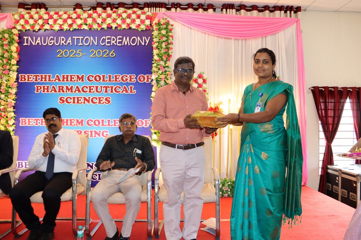 BethlahemMedi's tweet photo. The inauguration ceremony of Bethlahem Institute of Medical Sciences was held on 15.09.2025 at the BIOE Auditorium. The event marked a significant milestone for the institution, as it celebrated the inauguration https://t.co/1r9cjWbVgM