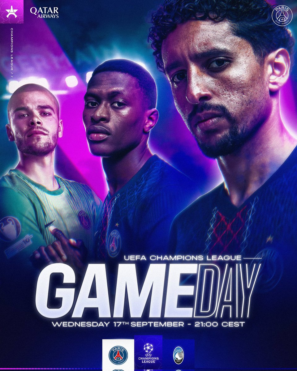 PSG 221 (@paris_sg221) on Twitter photo JOUR DE MATCH contre Atalanta !
Le Paris Saint-Germain, le plus grand club de France et du monde, est de retour ! 🔥
Les Super Champions d'Europe sont de retour. Chers Parisiens et Parisiennes, préparez-vous à vibrer avec le Rouge et Bleu sur le tl221 ! 🔴🔵
📸 <a href="/PSG_inside/">Paris Saint-Germain</a> JOUR DE MATCH contre Atalanta !
Le Paris Saint-Germain, le plus grand club de France et du monde, est de retour ! 🔥
Les Super Champions d'Europe sont de retour. Chers Parisiens et Parisiennes, préparez-vous à vibrer avec le Rouge et Bleu sur le tl221 ! 🔴🔵
📸 <a href="/PSG_inside/">Paris Saint-Germain</a>