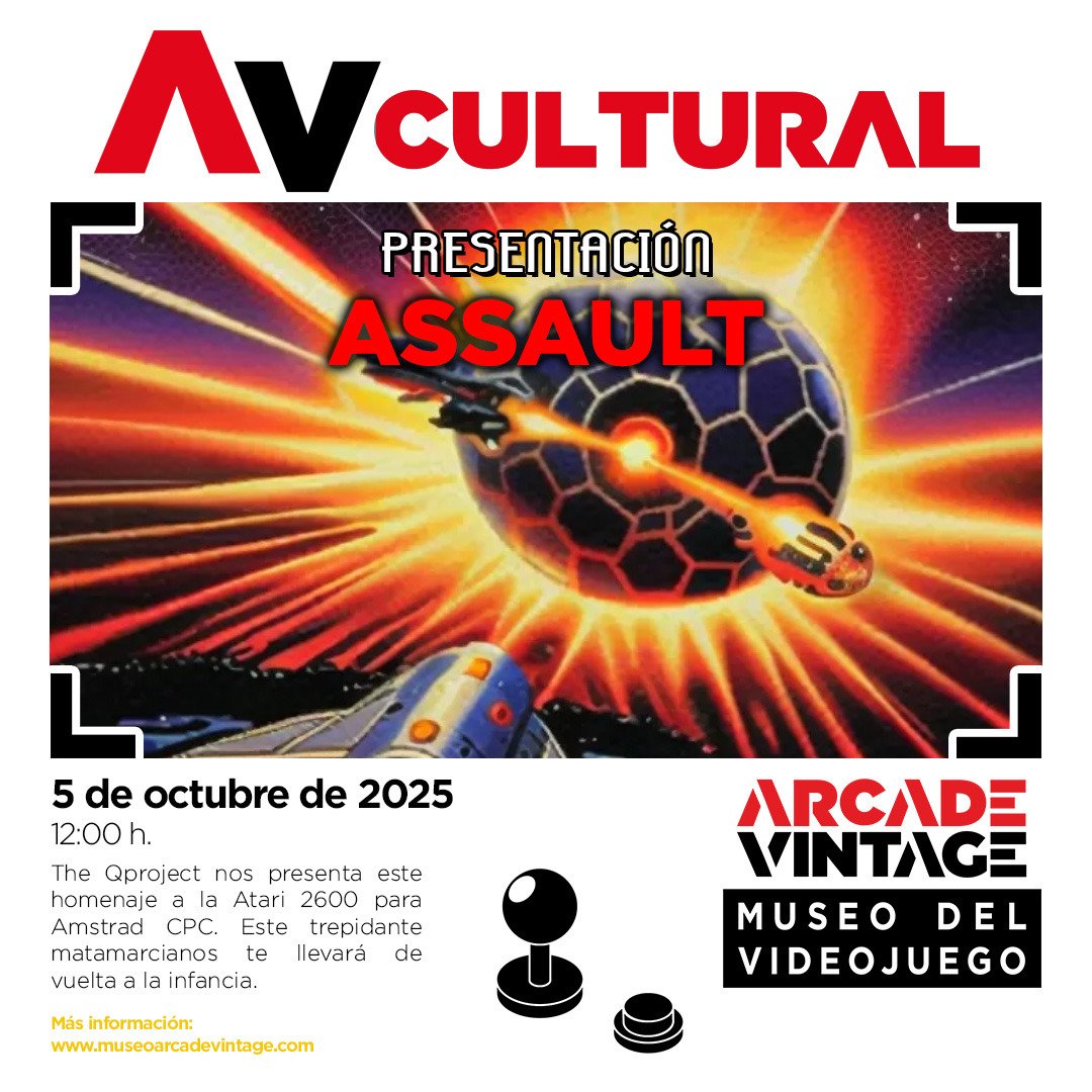 El próximo 5 de Octubre tenemos la presentación en el museo de este magnífico juego realizado por <a href="/Quija_ditas/">Quija ditas</a> , en homenaje a los preciosos matamarcianos de Atari 2600, si sois de los decanos del videojuego, este título os tocará el ❤️