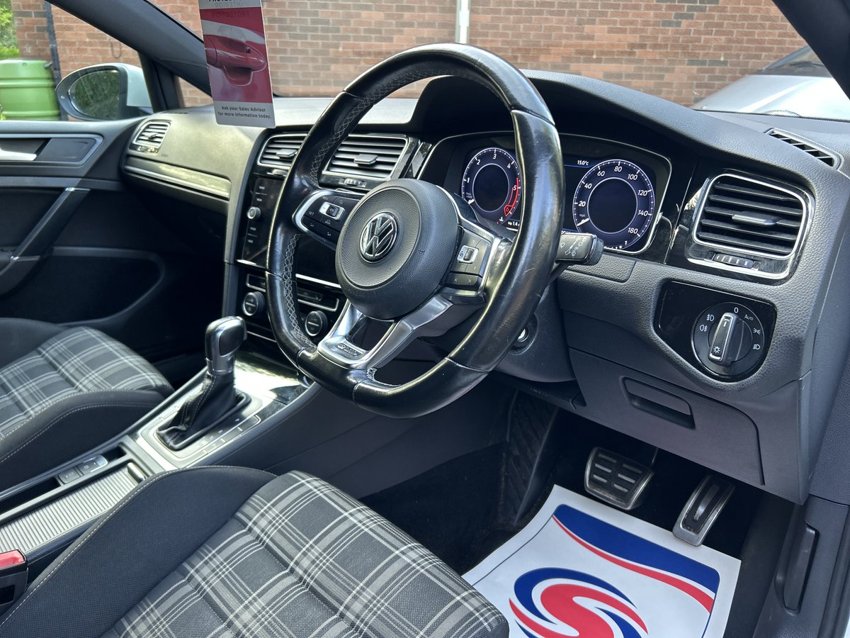 GREAT VALUE VW GOLF ESTATE !!
VW GOLF 2.0 TDI GTD AUTO ESTATE.
2018/67 PLATE COVERED 100K FROM NEW.
GOOD SERVICE HISTORY+2 KEYS PRESENT.
SAT NAV PLUS AIR CON.
FRESH SERVICE PLUS NEW MOT PLUS RAC WARRANTY.
NICE CONDITION FOR AGE AND MILEAGE.
OUR PRICE ONLY £12995