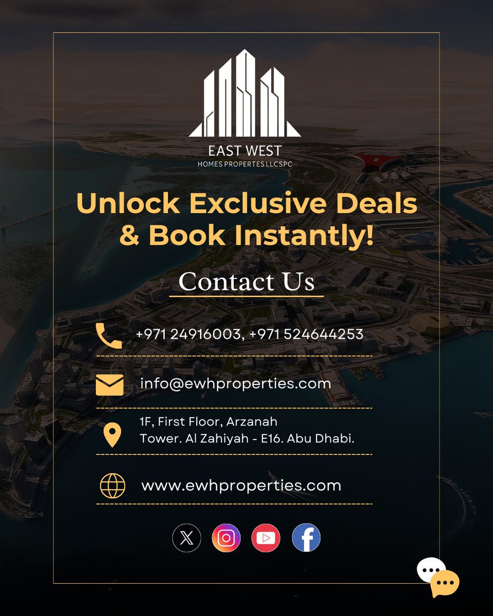 ewhproperties's tweet photo. 🚨 Big News in Real Estate! 🚨
ADGM launches a new Advertising Permit Service to regulate property listings 🏙️
At East West Homes Properties, we bring you trusted, exclusive deals 💼✨

📞 +971 24916003 | +971 524644253
📧 info@ewhproperties.com
🌍 https://t.co/lcMWbf45Vb https://t.co/9UKpS2B4wo