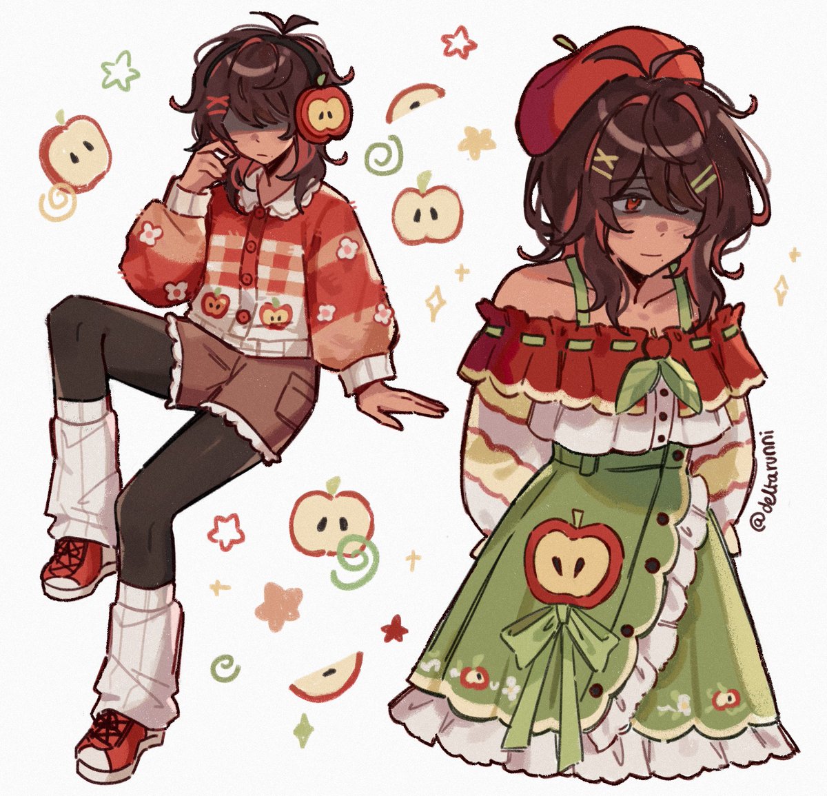 #deltarune #kris some appol krises i drew some time ago but forgot to post