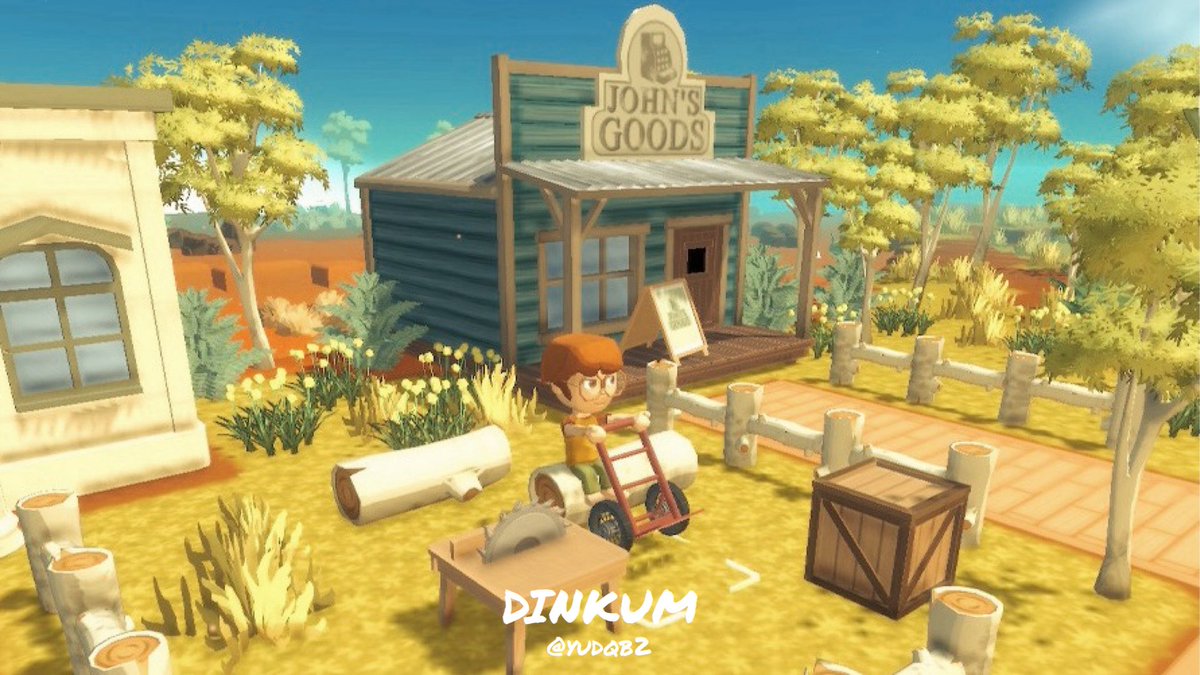 ディンカム14日目☀️
とりあえず今ある物で少し飾り付けして拠点っぽくしてみました⛺️
ビルダーズでもあつ森でもかけてる丸メガネをゲットできて嬉しい🤓

#DINKUM