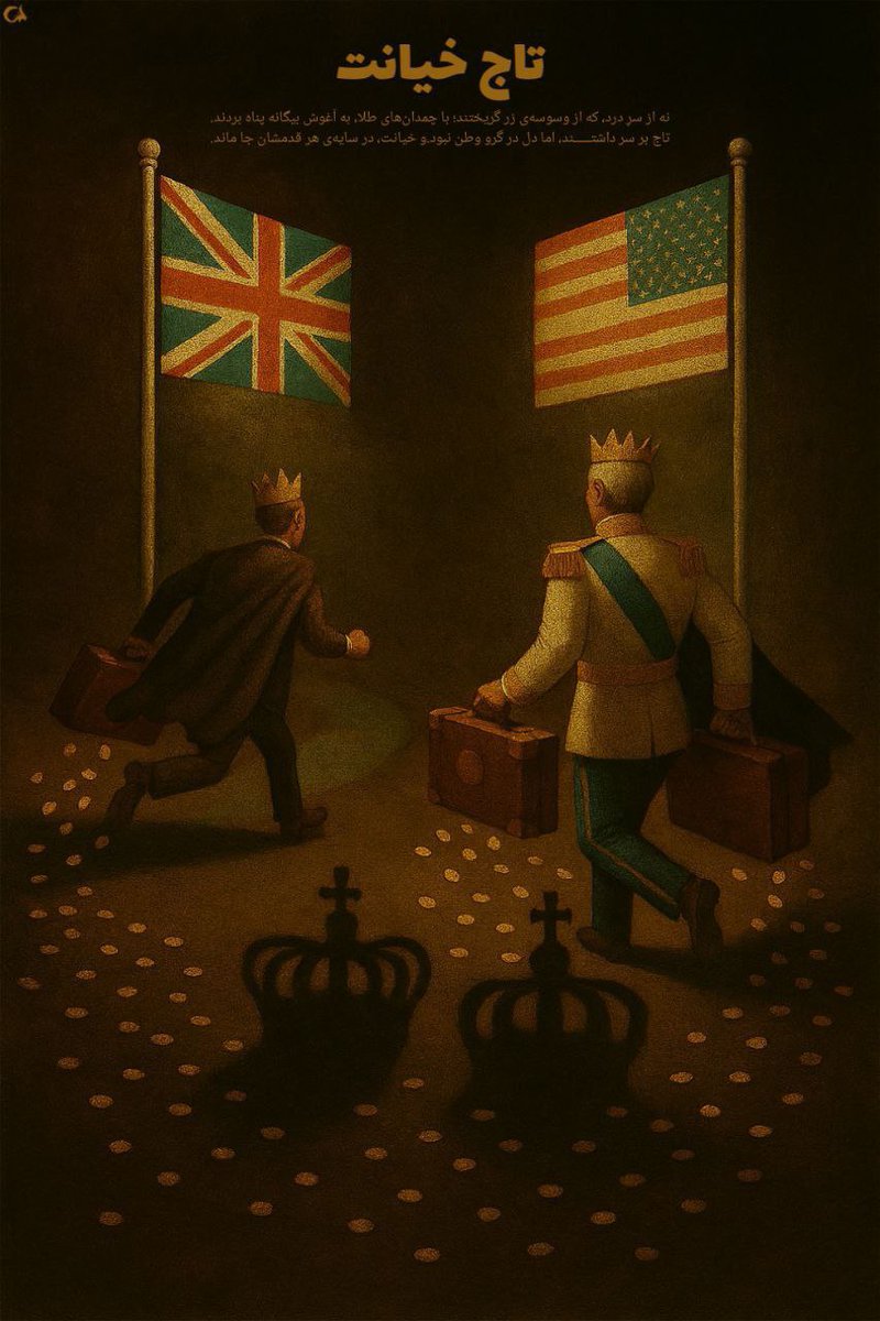 تاج خیانت ......
#جاوید_جنایات_شاه