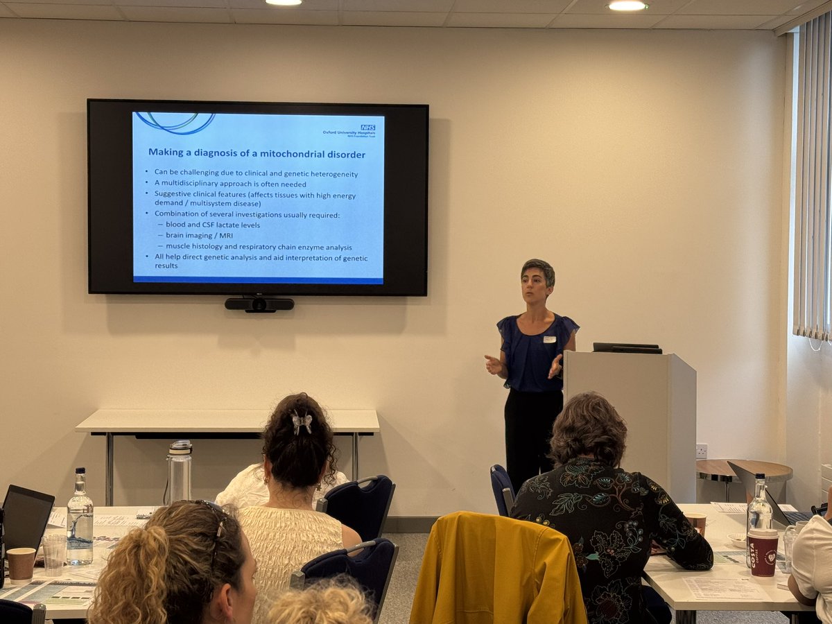 NHS HSS for Rare Mitochondrial Disorders Oxford tweet media