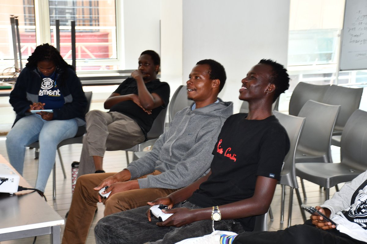 moringaschool's tweet photo. Vibes on vibes!  

Last Saturday’s Coding Bootcamp Community Day was lit 🔥  Pizza kwa wingi 🍕, FIFA showdowns 🎮, board games, code roasts 😂, and sneak peeks of the upcoming Hackathons.

This is what community feels like: fun, fam, &amp; tech under one roof. 

#MoringaCommunity https://t.co/8QN0Cfvnl8