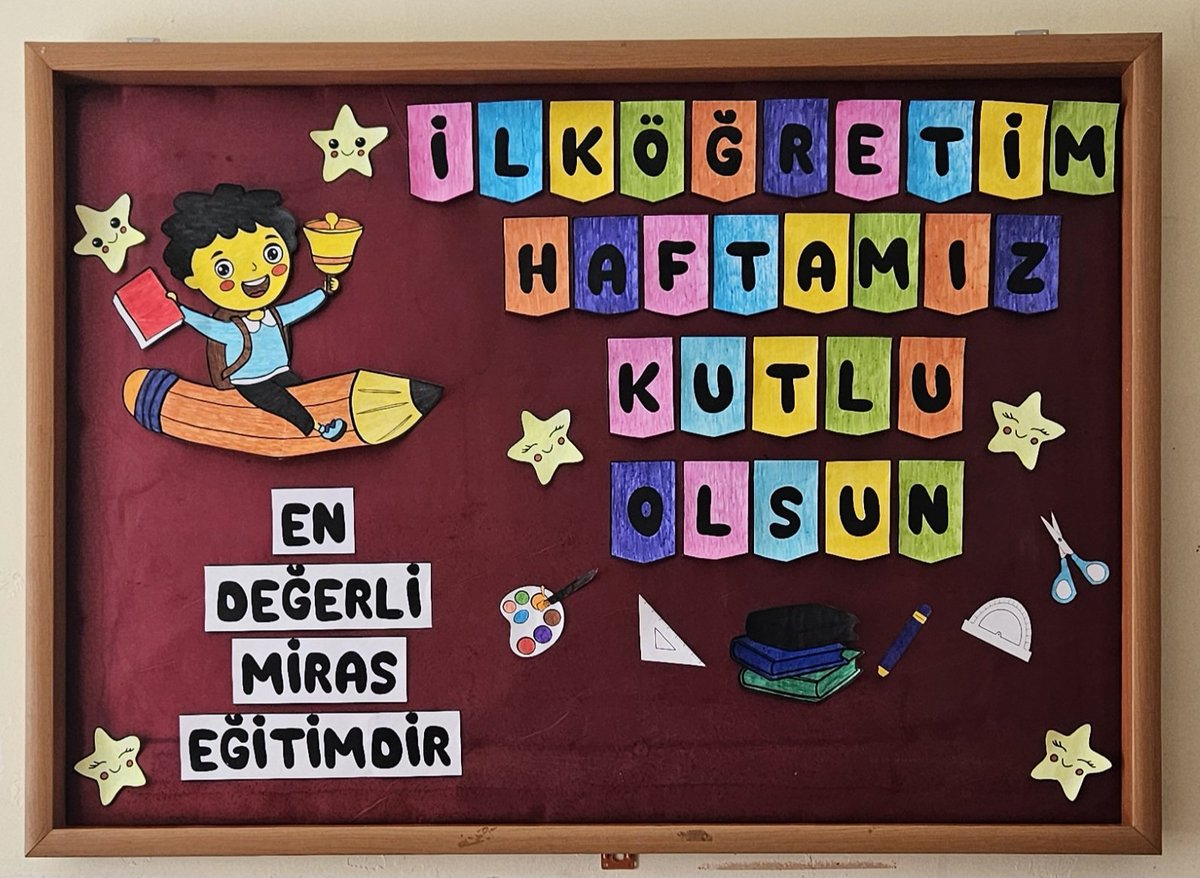 ✏️📚 "İlköğretim geleceğin temelidir."
İlköğretim Haftası kapsamında okulumuzda pano hazırlandı. Yeni eğitim-öğretim yılımız hepimize hayırlı olsun. Başarılı bir yıl olmasını temenni ediyoruz.✨️🌸

<a href="/MemSenkaya/">Şenkaya MEM</a> 
<a href="/Erzurum_Mem/">Erzurum İl Millî Eğitim Müdürlüğü</a> 
#ilköğretimhaftası