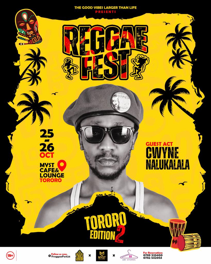 paul_omoit's tweet photo. Twende Tororo for a 2-day Reggae Fest  Xperience ft @cwynenalukalala.
@RaggaeFest24 
@s_githbert @ShattaEmpire1 
#ReggaeFestTororo2Edition https://t.co/4wJ8ufDpuT