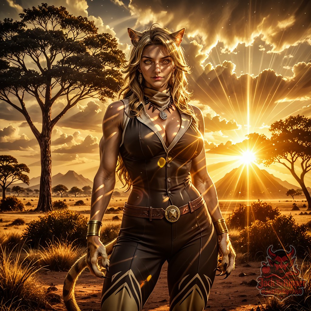 JackTheRip77160's tweet photo. "π£ It seems Leone has also unleashed her animal side with Vixen's outfit."
She'd better not do it in the bedroom, or it'll end badly π€
#TransformationTuesday hosted by @SamanthaDareWrd + #Cosplaytuesday by @VelmaraAI https://t.co/RtkfGaoHj5
