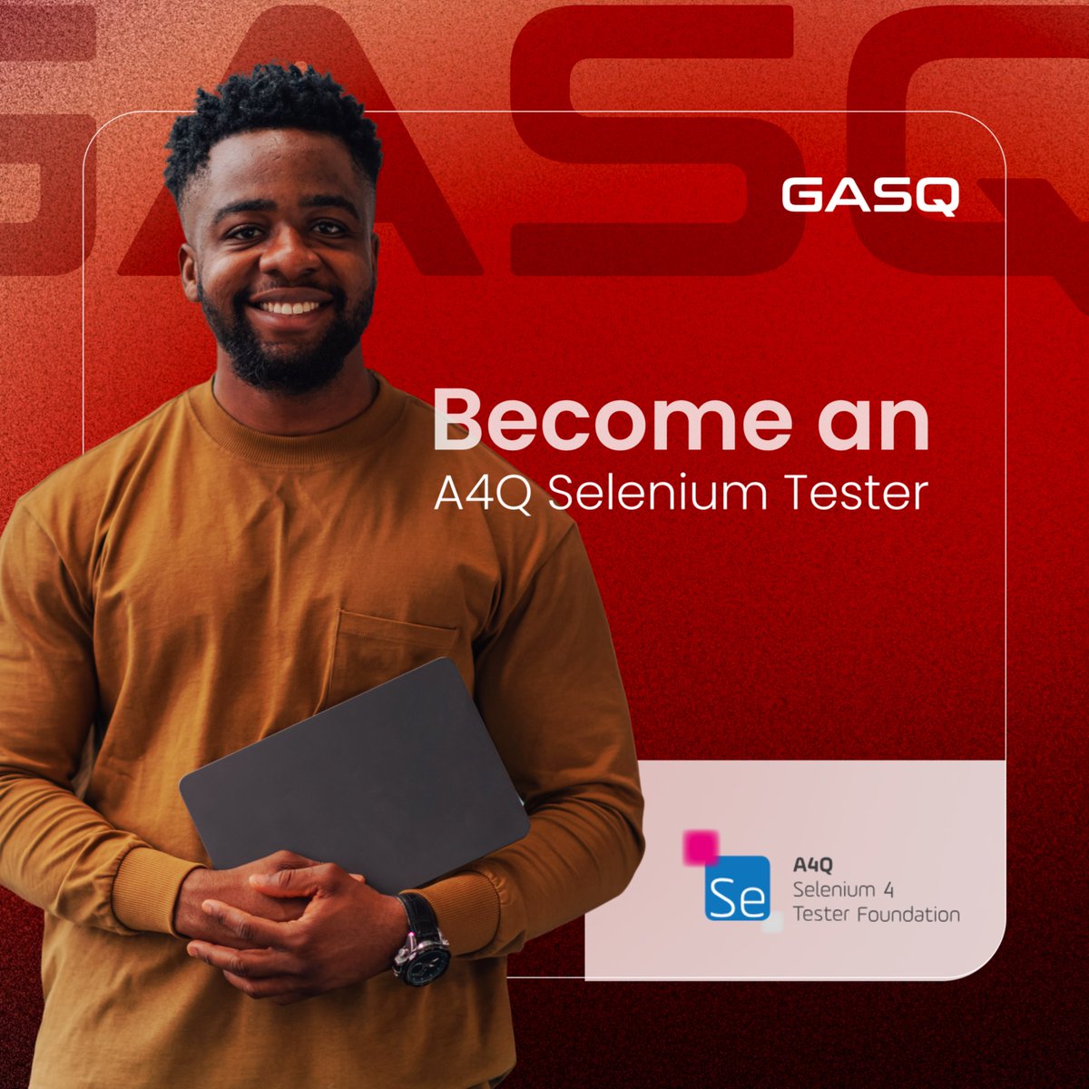 gasq's tweet image. Master test automation with A4Q Selenium Tester! 
Gain hands-on skills for Selenium tests. 
Learn more &amp;amp; book: gasq.org/de/zertifizier… 

#A4Q #Selenium #TestAutomation #WebTesting #SDET #SoftwareTesting