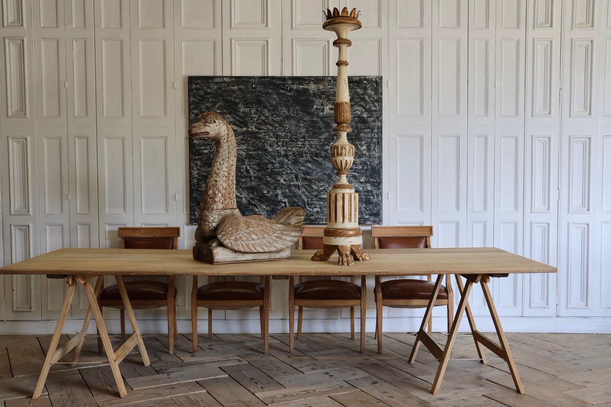 BrownriggUK's tweet image. Great Pair or a Very Large Bleached Walnut Dinning Tables

tinyurl.com/3xzmkkex

#diningtable #walnutdiningtable #pairoftable #antiquediningtable