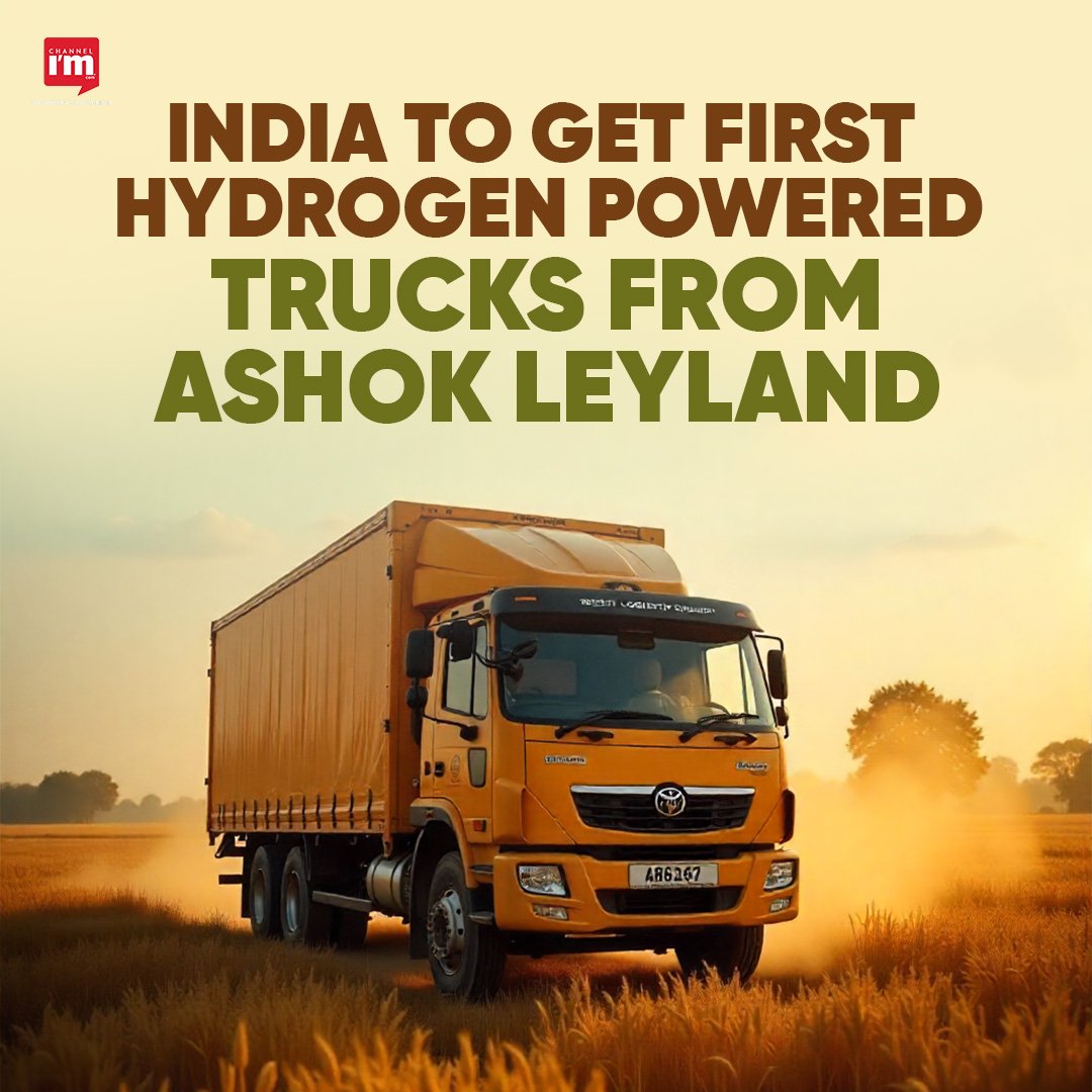 Channeliam's tweet image. #AshokLeyland to launch #HydrogenTrucks in India by 2027 advancing clean mobility

𝒇𝒐𝒓 𝒎𝒐𝒓𝒆 𝒅𝒆𝒕𝒂𝒊𝒍𝒔

en.channeliam.com/2025/09/17/ash…

#HydrogenMobility #GreenHydrogen #CleanEnergyIndia #FuelCell #H2ICE #EVRevolution #NationalGreenHydrogenMission #MakeInIndia