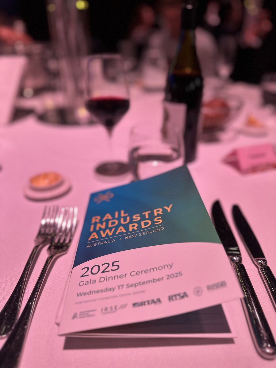 Steve_Ronchi's tweet photo. Suited and booted for Australian Rail Industry Awards tonight. Very impressed to see @metrotrains as a finalist in multiple categories. 🤞#RIAwards https://t.co/wGFFRZTb6Z