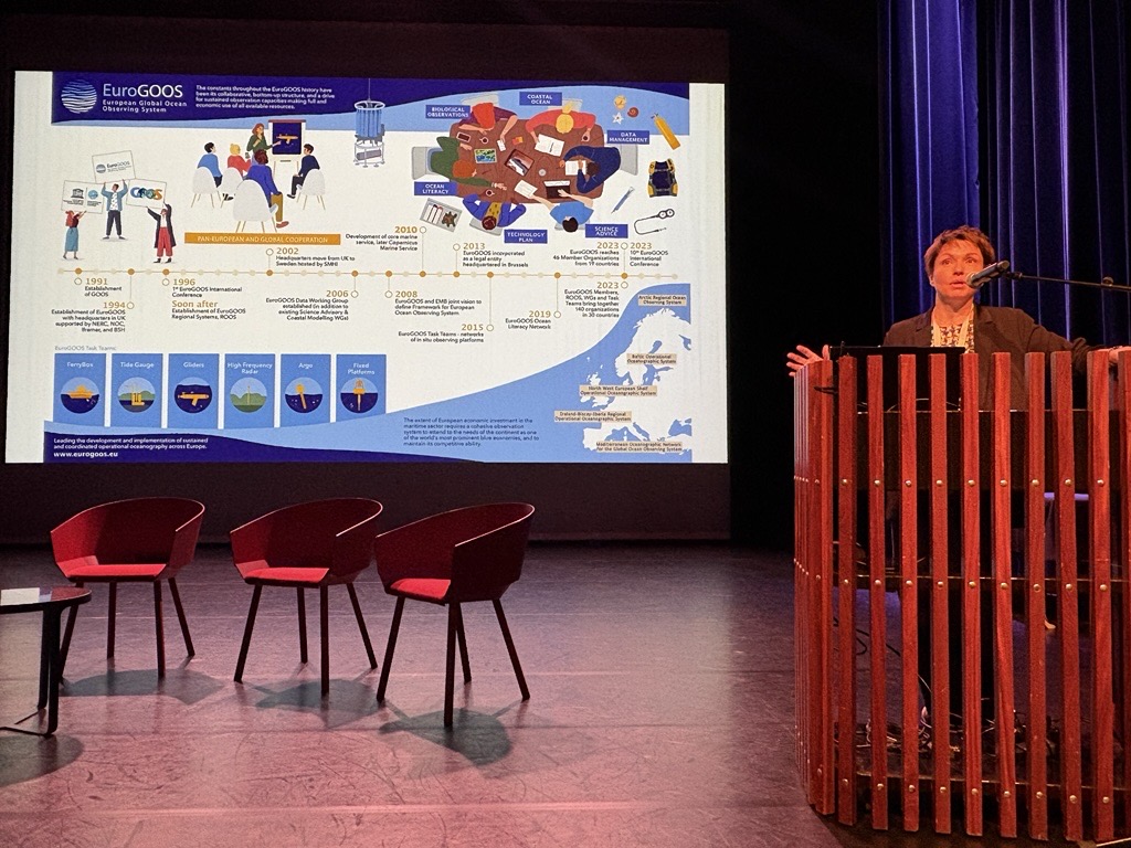 EuroGOOS's tweet image. At #EMSEA2025, @dina_ep (@EuroGOOS &amp;amp; Ocean Literacy WG) presented “Shaping the future of science and society through ocean literacy.” Inspiring insights on how #oceanliteracy is an enabler of change, transforming education, awareness &amp;amp; our relationship with the #ocean
